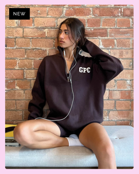 sweater gym plus coffee